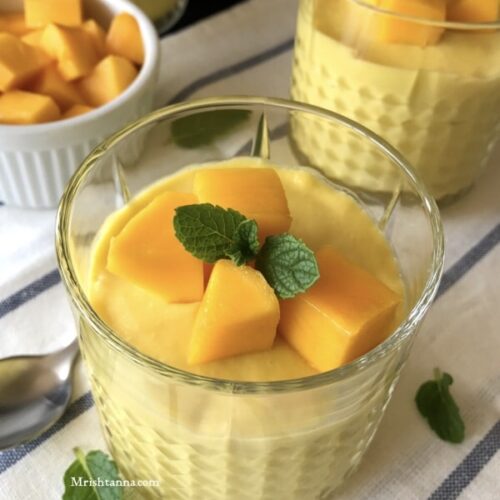 Vegan Mango Mousse • Simple Sumptuous Cooking