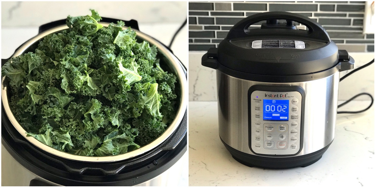 How To Cook Kale In Instant Pot • Simple Sumptuous Cooking