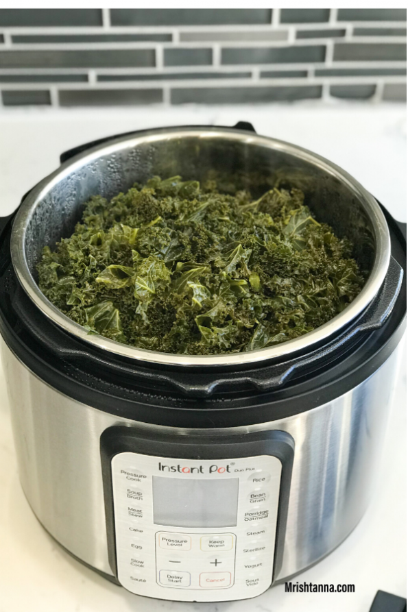 How To Cook Kale In Instant Pot • Simple Sumptuous Cooking