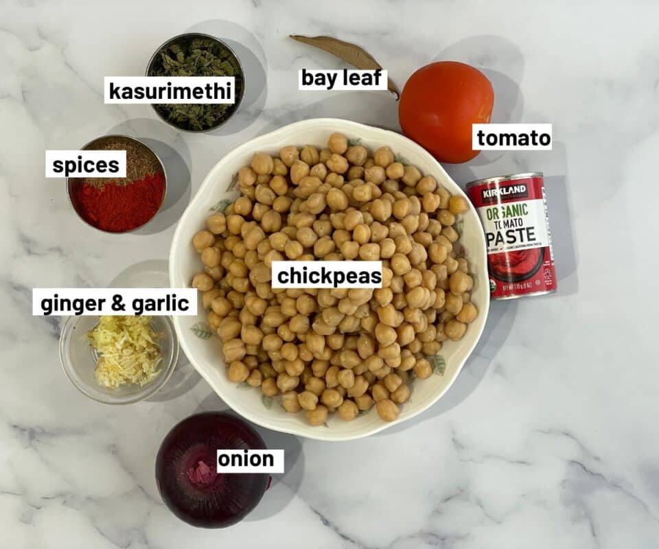 Vegan Chana Masala Instant Pot Simple Sumptuous Cooking   Vegan Chana Masala Ingredients 960x800 