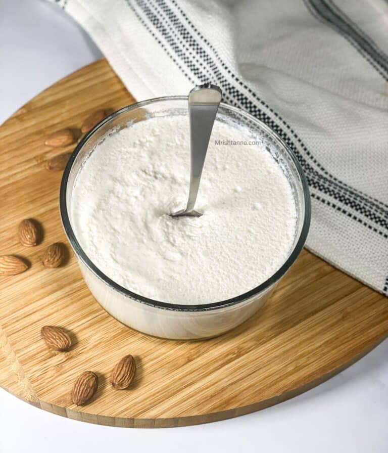 Homemade Almond Milk Yogurt In Instant Pot Simple Sumptuous Cooking   Instant Pot Almond Milk Yogurt 768x896 