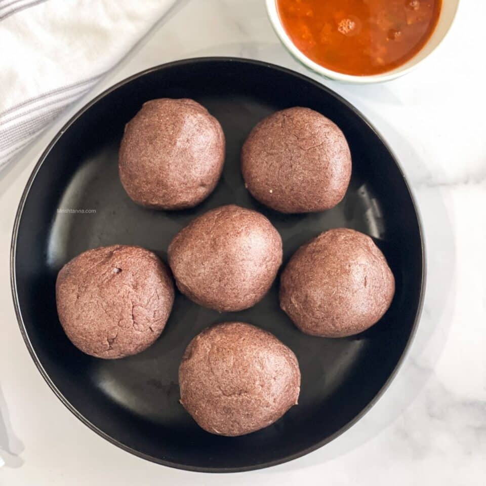 Easy Ragi Mudde Recipe (Finger Millet Balls) • Simple Sumptuous Cooking